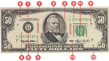 $50 Front (1990-1995 Series)