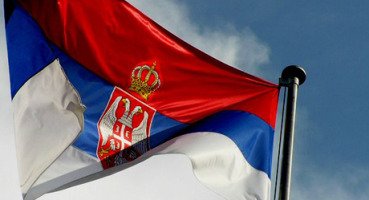 флаг Сербия флаг сербский флаг
