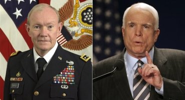 McCain harangues Dempsy, Obama wants invasion plans for Syria