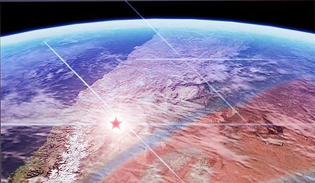 Спутник кндр спутник Земля планета кндр ядерная угроза 2012 март коллаж