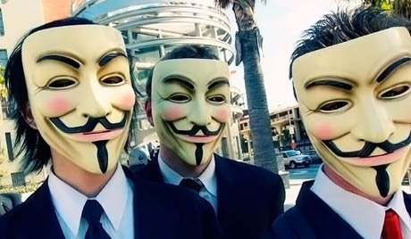 хакер анонимус маски 