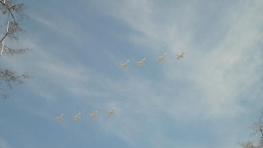 Military Planes Flying Over Moscow 05-09-2015 11