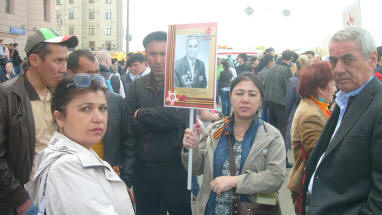 Victory Day 2015 Moscow Crowd Photo 17